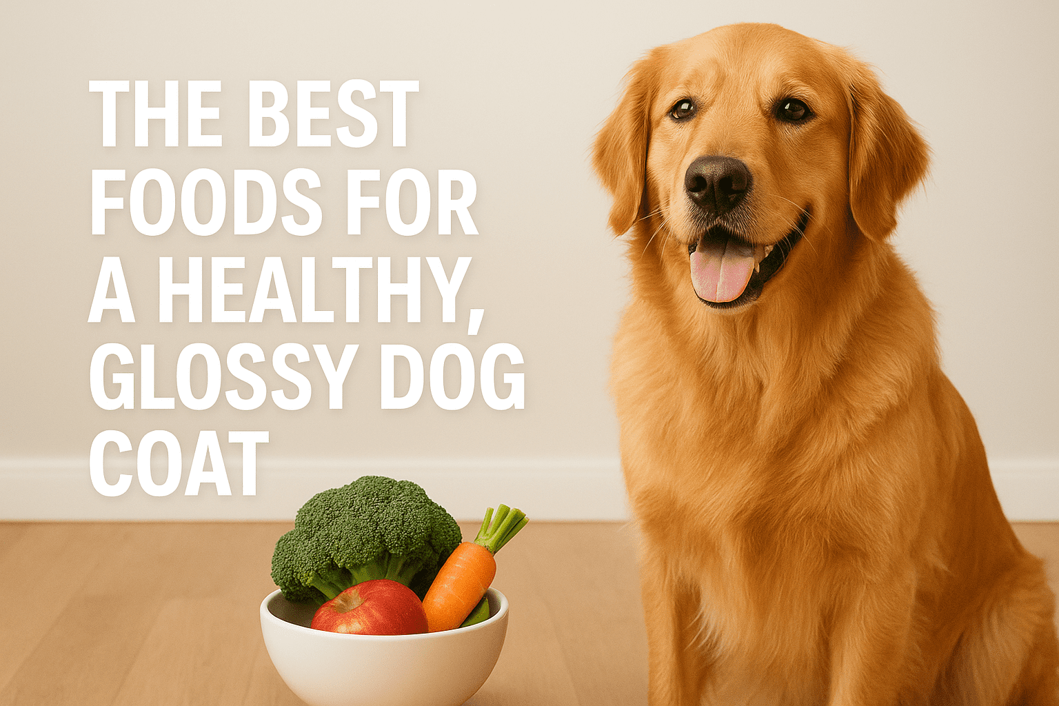 Best Foods Tips for a Healthy Dog Coat