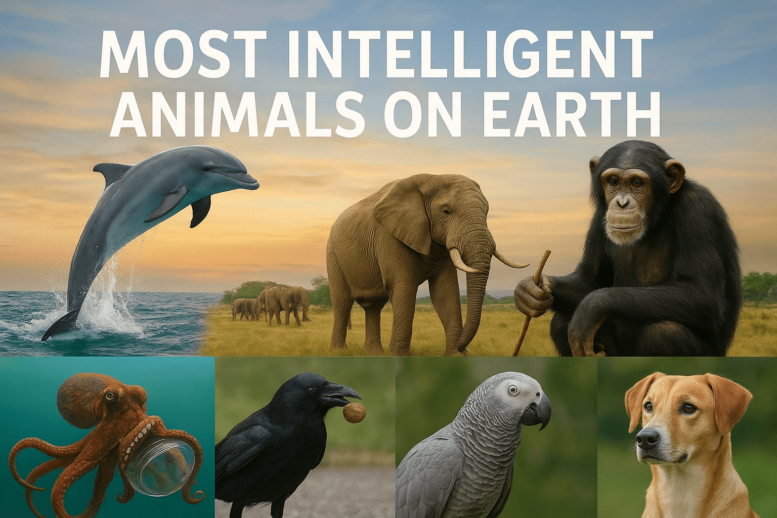 Most Intelligent Animals on Earth