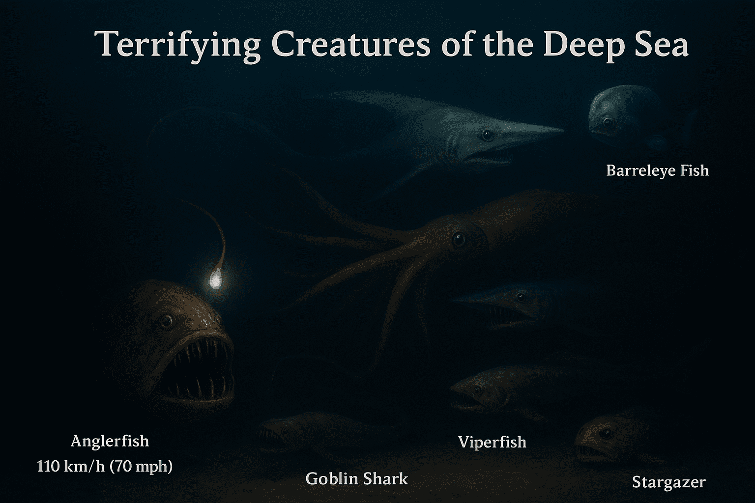 Scariest Ocean Creatures You Didn’t Know Exist