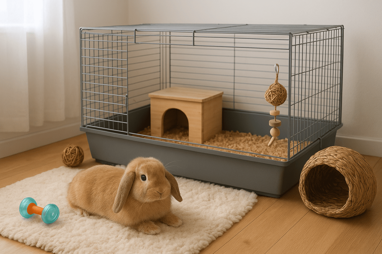 How to Build a Safe Home for a Pet Rabbit